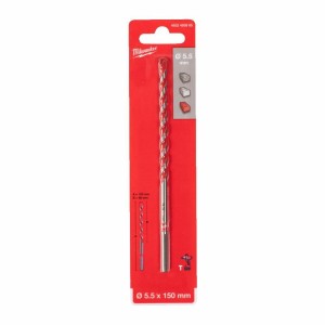MILWAUKEE WIERTŁO DO BETONU TCT  5,5x150mm PREMIUM