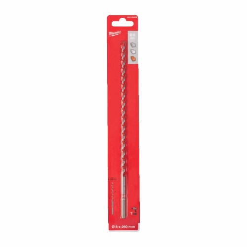 MILWAUKEE WIERTŁO DO BETONU TCT 6 x250mm PREMIUM