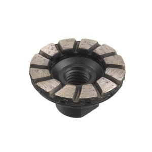 MILWAUKEE TARCZA DIAMENTOWA DO SZLIFOWANIA BETONU GARNKOWA M14 Z FREZEM DIAMENTOWYM