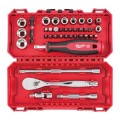 MILWAUKEE ZESTAW NASADEK 1/4" Z GRZECHOTKĄ 38szt.