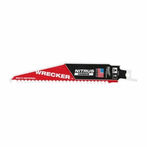 MILWAUKEE BRZESZCZOT DO PIŁY SZABLASTEJ 150mmTCT WRECKER NITRUS 6 - 5szt >>> 48475571
