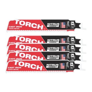 MILWAUKEE BRZESZCZOT S TCT TORCH NITRUS 150mm/10T    /5szt.