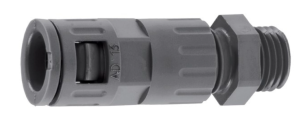 Dławnica do węża osłonowego M16 IP68 SILVYN KLICK-GPZ-M 16x1,5 szara 55500810