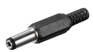 Wtyczka zasilająca żeńska DC 2,1/5,5mm /długa/ 11121