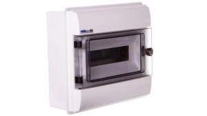 Rozdzielnica modułowa 1x12 podtynkowa IP65 RHp-12/Z (z zamkiem) 36.121