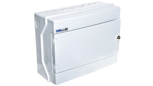 Rozdzielnica hermetyczna modułowa (500V AC ,1000V DC) 1x12 natynkowa IP65 RH-12/ZB (z zamkiem) 36.14