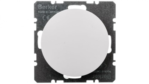 Berker R.1/R.3 Zaślepka z elementem centralnym biała 10092089