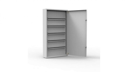 Rozdzielnica natynkowa metalowa 120 modułowa 5x24 544x986x130 RAL9003 IP30 MN120/5/24