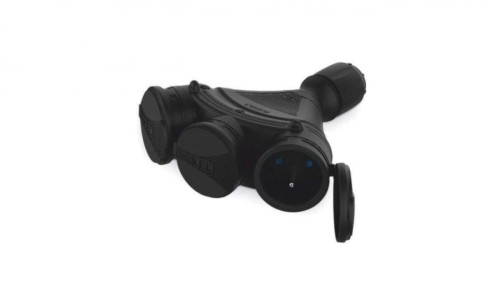 Rozgałęźnik do przedłużacza 3-gniazda z/u 16A 250V IP54 czarny GN-X3/54 W-01158
