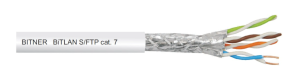 Kabel teleinformatyczny BiTLAN S/FTP 4x2x23 AWG cat.7 1000MHz LSOH TI0086 klasa Dca-s2 d0 a1 /bębnowy/