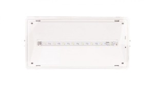 Oprawa awaryjna EXIT LED 1W 130lm 1h jednozadaniowa AT biała ETE/1W/B/1/SE/AT/WH