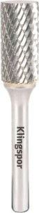 K.FREZ Z WĘG.SPIEKA.HF 100 A/12,7mm/610 WALEC FI=12,7x25mm, trzpień 6mm,