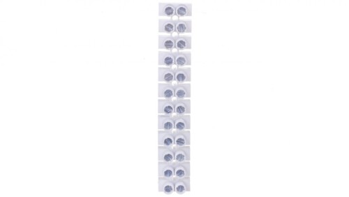 Listwa zaciskowa 12-torowa 2,5 mm2 biała LTA 12- 2.5b 22210216
