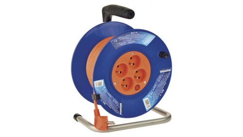 Przedłużacz bębnowy 4-gniazda z/u 25m H05VV-F 3x1 P194252