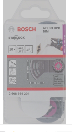 BOSCH MT PIŁA DO CIĘCIA WGŁĘBNEGO RB AYZ53 /10szt.