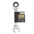 JCB KLUCZ OCZKOWY Z GRZECHOTKĄ  KRÓTKI 11mm