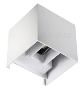 Oprawa elewacyjna REKA LED EL 7W-L-W 500lm 4000K biała 28992