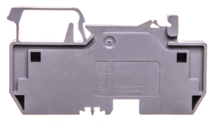 Złączka szynowa 2-przewodowa 10mm2 szara 284-901