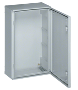 Obudowa naścienna 650x400x200mm IP65 bez płyty montażowej poliester Orion+ FL216B