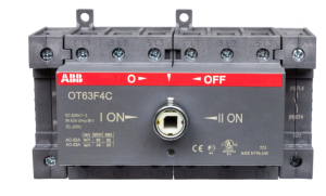 Przełącznik zasilania I-0-II 63A 4P OT63F4C 1SCA105369R1001