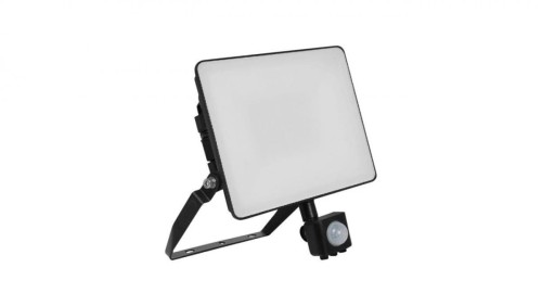Projektor LED z czujnikiem ruchu FLUXI MC 30W 3600lm 6500K IP65 Czarny 5 Lat Gwarancji 23846-5