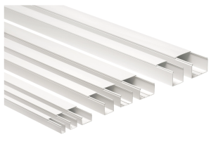Kanał kablowy z pokrywą CP 120x80 biały /2m/ ECCP12080B