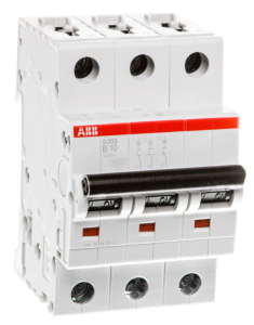 Wyłącznik nadprądowy 3P B 10A 6kA AC S203-B10 2CDS253001R0105