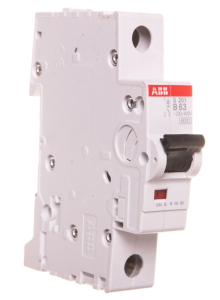 Wyłącznik nadprądowy 1P B 63A 6kA AC S201-B63 2CDS251001R0635