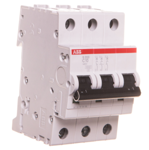 Wyłącznik nadprądowy 3P C 10A 6kA AC S203-C10 2CDS253001R0104