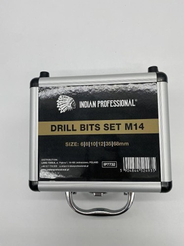 KORONA DIAMENTOWA M14 ZESTAW 6/8/10/12/25/35/68mm WIERCENIE NA SUCHO /INDIAN PROFESSIONAL