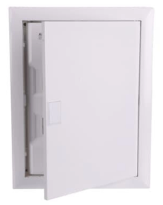 Rozdzielnica modułowa podtynkowa UK600 2x12 M24 IP30 63A II klasa 497x384x97mm drzwi pełne ABBE UK624E3 2CPX077841R9999