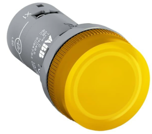Lampka kompaktowa z diodą LED 22mm 24V AC/DC żółta CL2-502Y 1SFA619403R5023