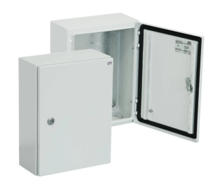 Obudowa metalowa 400x300x200mm IP66 z płytą ETIBOX GT 40-30-20 001102106