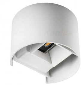 Oprawa elewacyjna REKA LED EL 7W-O-W 510lm 4000K biała 28993