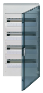 Rozdzielnica modułowa 4x18 natynkowa IP40 drzwi transparentne VEGA VB418TB