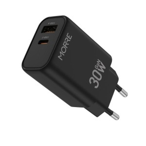 MORRE ŁADOWARKA USB/USB-C 30W CZARNA