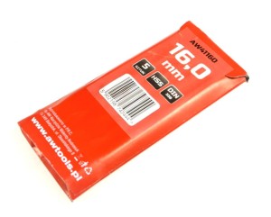 AWTOOLS WIERTŁO METAL BIAŁE 16,0mm/5szt.PODTACZANE