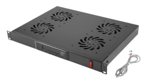 Panel wentylacyjny do szaf 19 1U 4 wentylatory z termostatem LANBERG