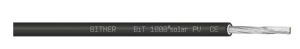 Kabel fotowoltaiczny BiT 1000 solar 1x6 1/1kV czarny S66463 /bębnowy/