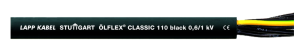 Przewód sterowniczy OLFLEX CLASSIC 110 Black 0,6/1kV 12G0,75 1120248 /bębnowy/