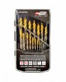 AWTOOLS WIERTŁO DO METALU M2 HSS-TiN KPL.19szt.  /1.5-10mm / BLACK LINE