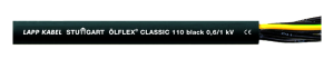 Przewód sterowniczy OLFLEX CLASSIC 110 Black 0,6/1kV 3x1 1120268 /bębnowy/