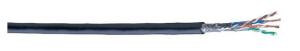 Kabel teleinformatyczny przemysłowy SF/UTP kat.5e 4x2xAWG26/7 linka PUR BL-74002PU.01500 /bębnowy/