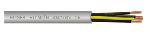 Przewód sterowniczy bezhalogenowy BiT 500 H 3x1 300/500V H50051 /bębnowy/