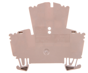 Złączka 2,5mm2 WDK 2.5 beżowa 1021500000