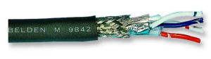 Kabel do magistral szeregowych RS485 2x2x24AWG linka PVC szary BL-9842.00500 /bębnowy/