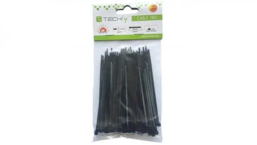 Opaski Zaciskowe 100x2.5mm Trytki do Kabli /100szt./ Czarne
