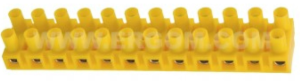 Listwa zaciskowa 12-torowa TLZ 4 do przewodów do 4mm2 R35RW-01010400103