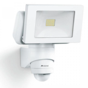 Naświetlacz z czujnikiem Steinel LS 150 S LED PIR 13,7W 4000K 1375lm IP44 IK03 230V biały / aluminium ST052553