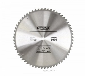 AWTOOLS PIŁA TARCZOWA WIDIOWA 600x30x60z